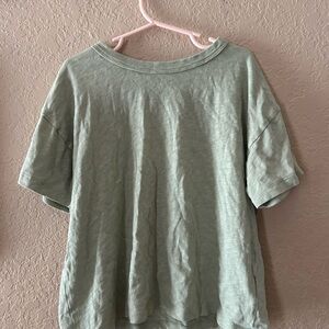 Casual Green Women's Top